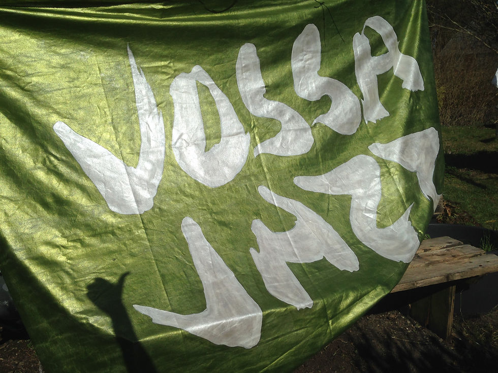 Thumbnail: "VOSSA GRØNN JAZZ" (224x164cm)