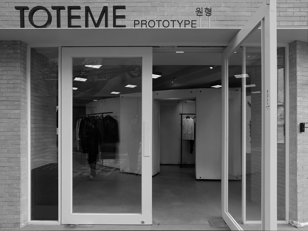 TOTEME Seoul Pop-Up Archiving