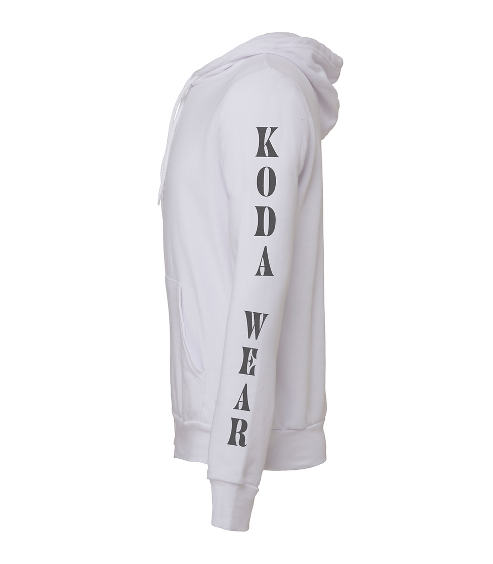 Thumbnail: Tiki Dude Men's White Hoodie