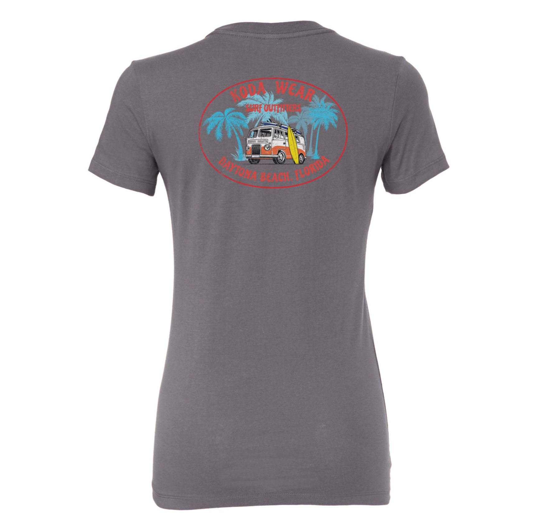Distressed Surf Van Ladies Storm Tee