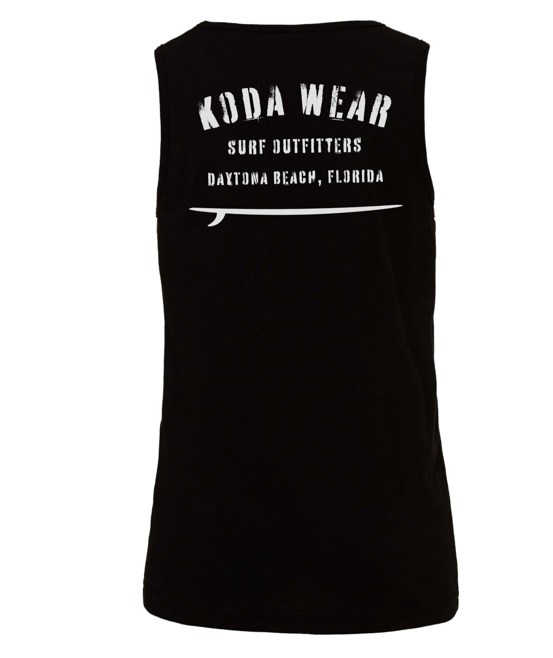 Grunge Stencil Youth Black Tank