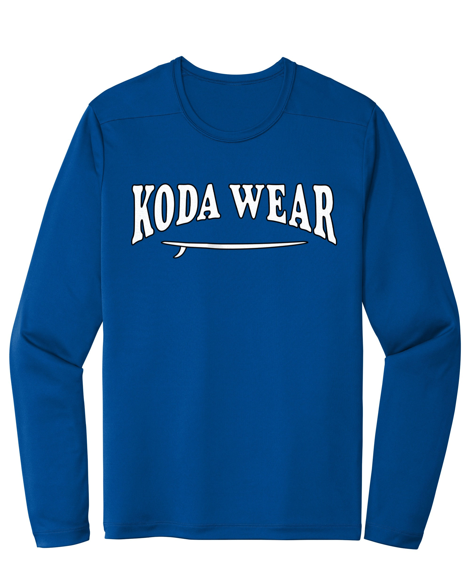 Wave Rider B&W Men's UV Blue Long Sleeve Tee