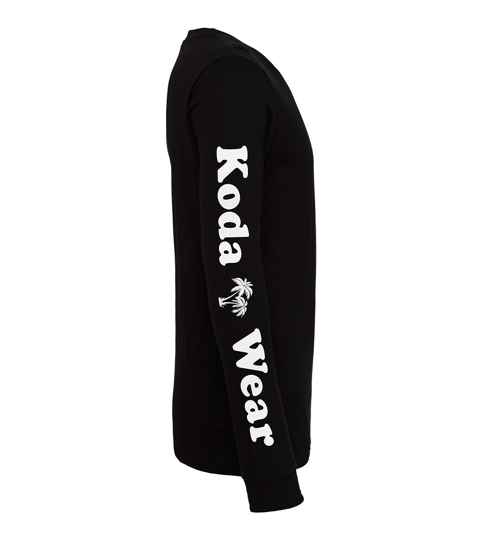 Thumbnail: Surf Co. Men's Black Long Sleeve Tee