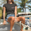 Thumbnail: Pink Surf Ladies Dark Grey Tee