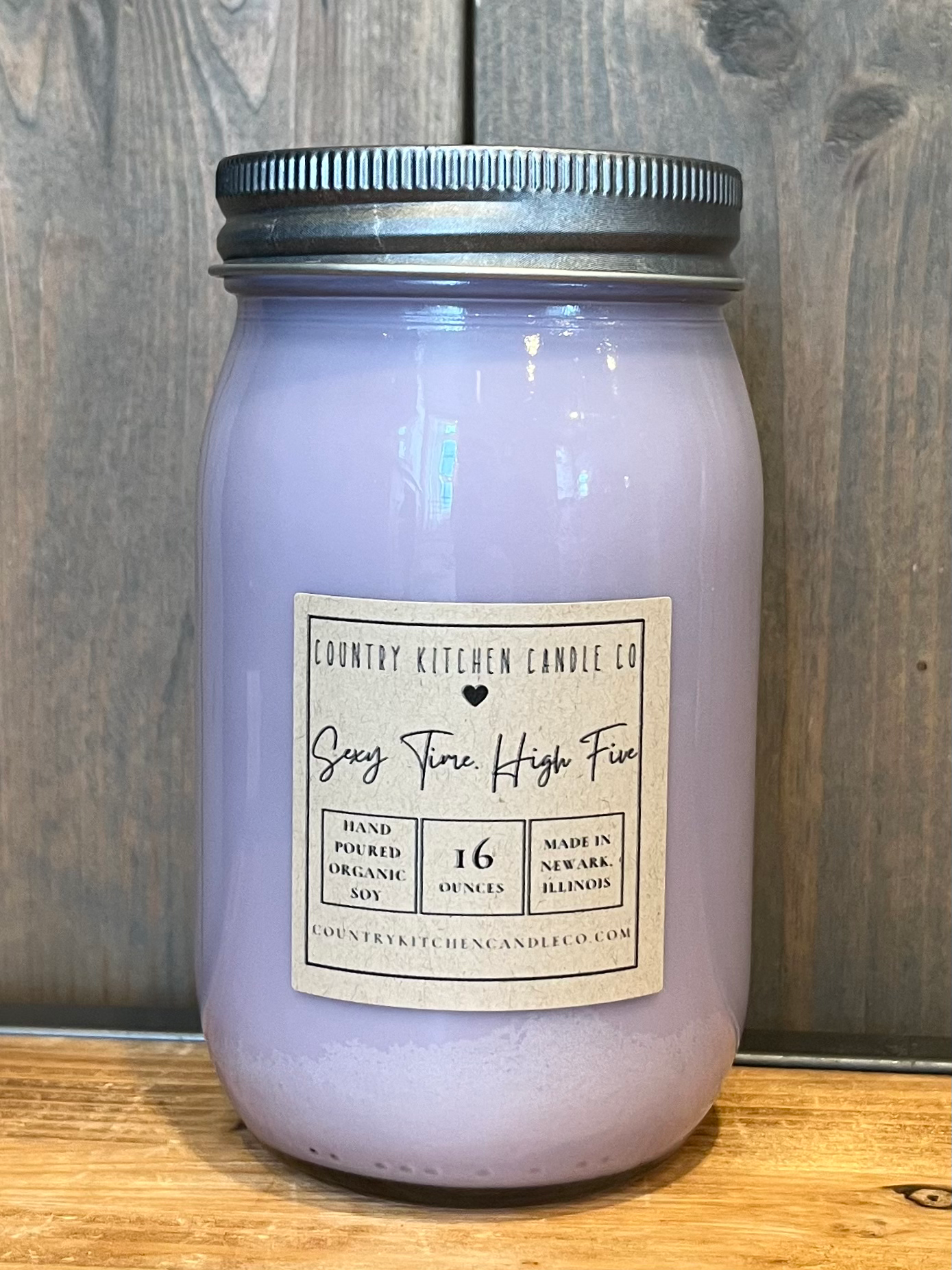 Sexy Time High Five 16 oz Natural Soy Candle