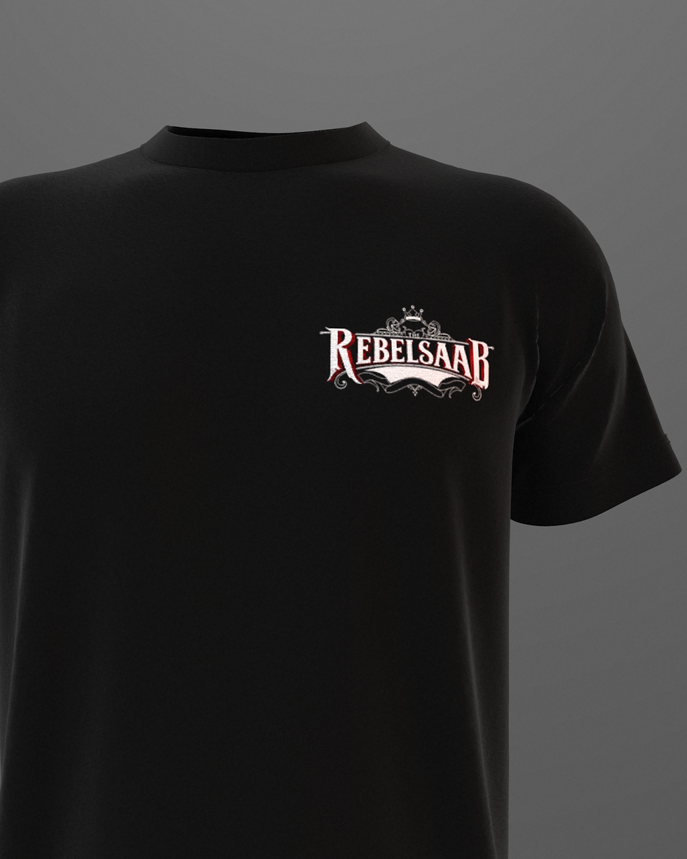 Thumbnail: Rebelsaab Badge - Exclusive Round Neck T-shirt