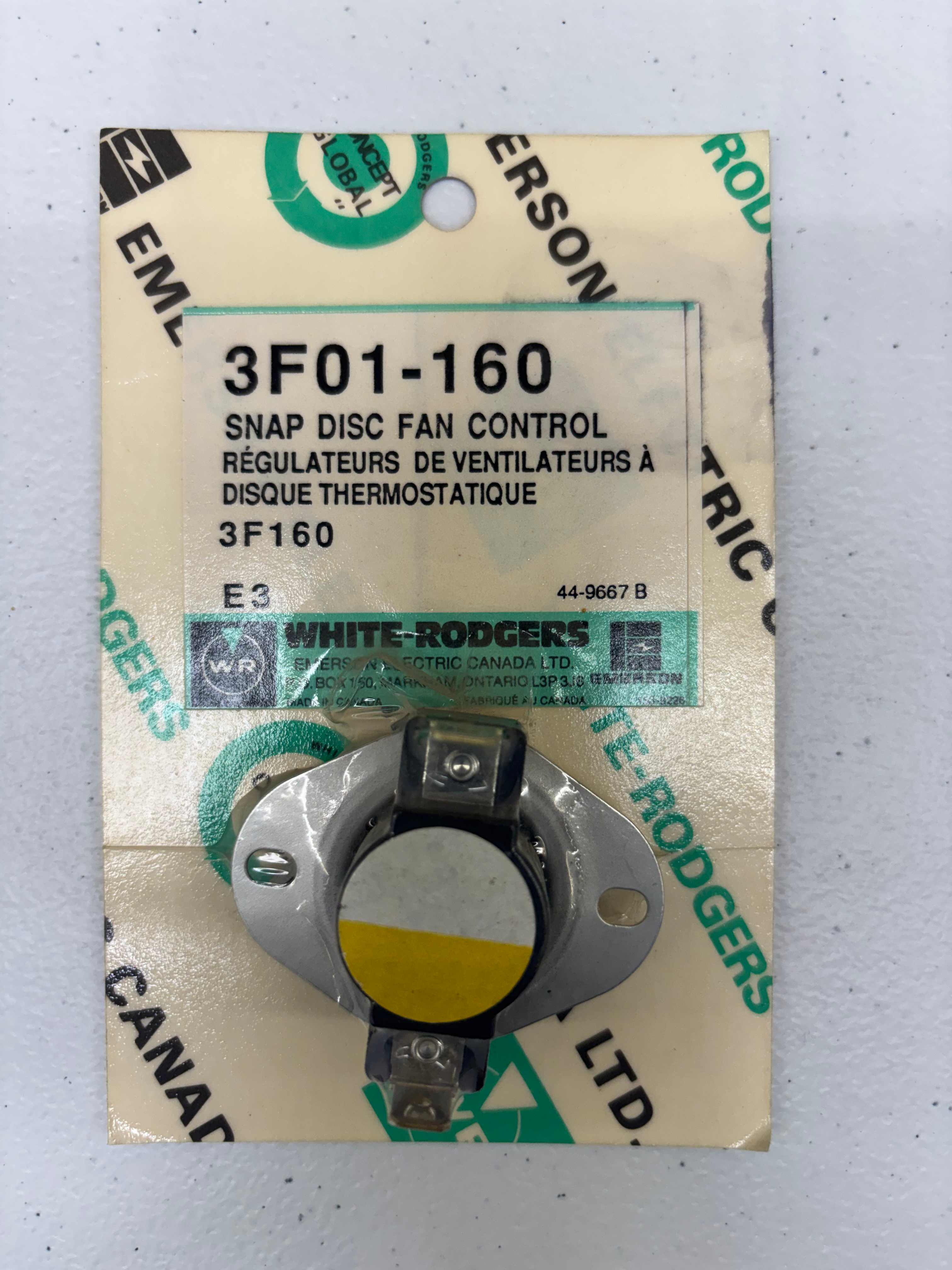 Snap disc 3F01-160