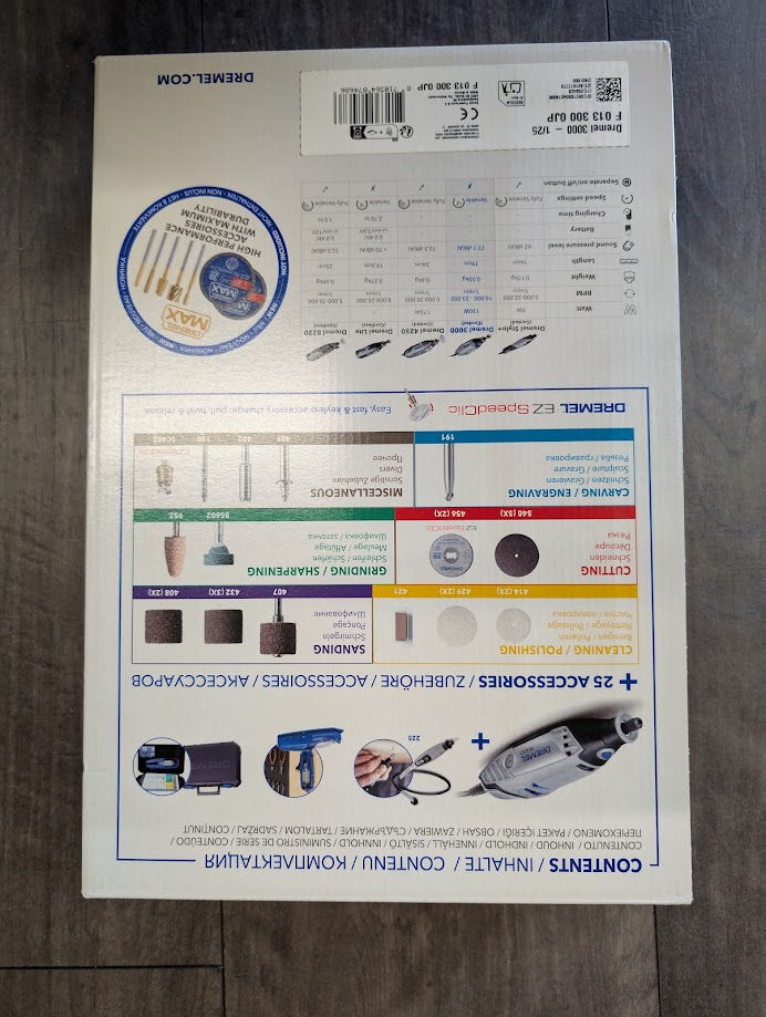 Miniaturbild: Dremel 3000-1/25/EZ