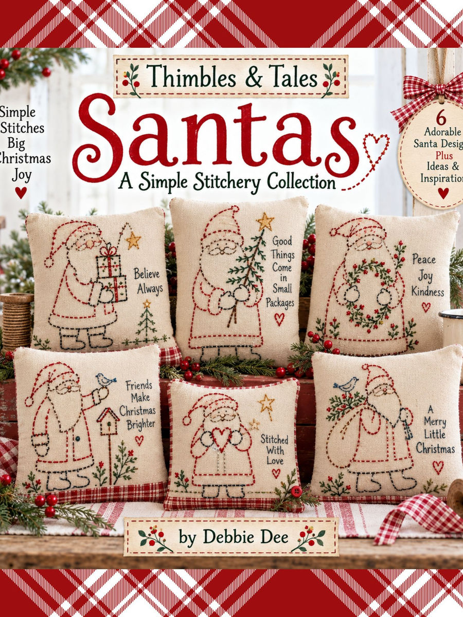 Thimbles & Tales: Santas Book Cover