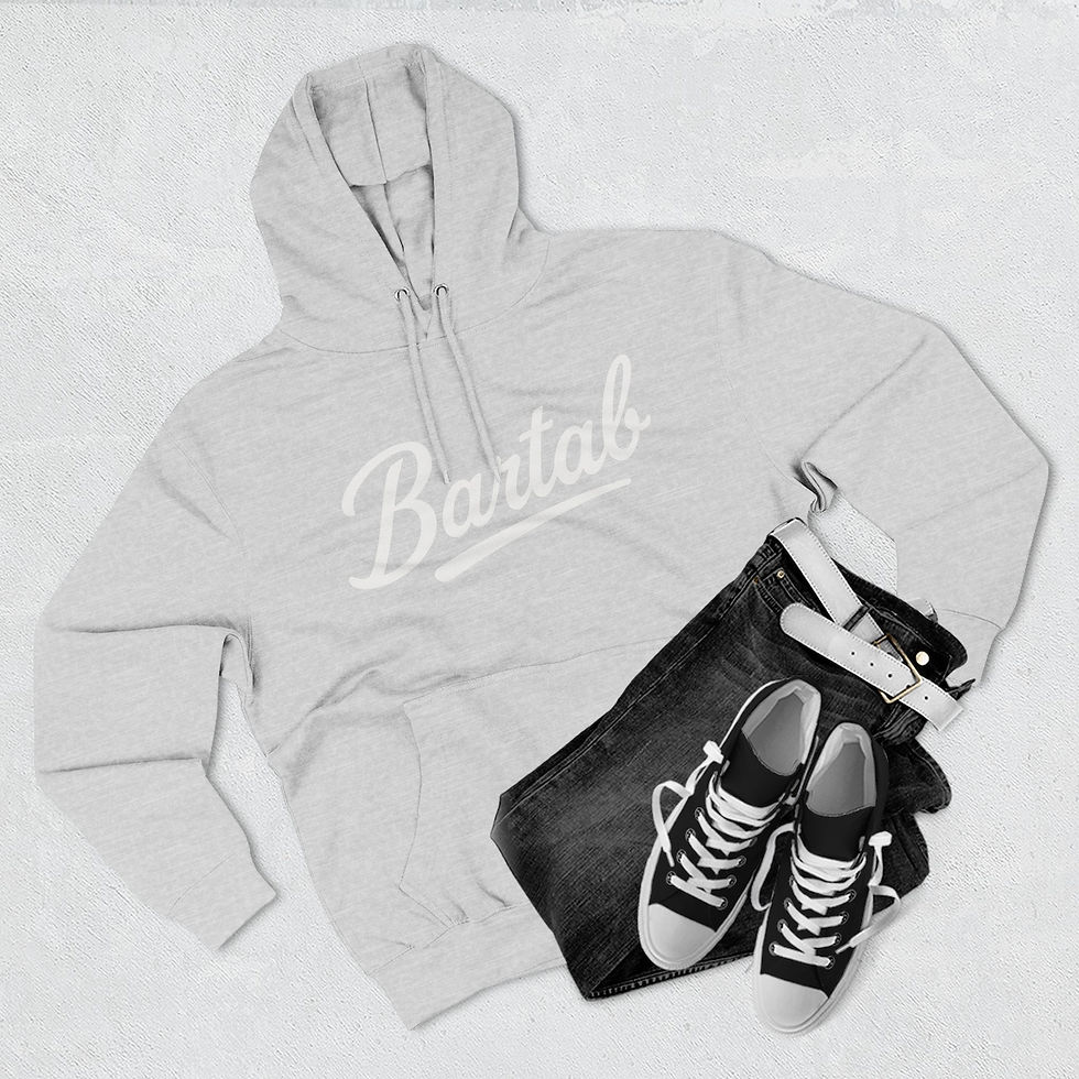 Thumbnail: Classic Three-Panel Fleece Hoodie – Soft Pullover Hooded Sweatshirt