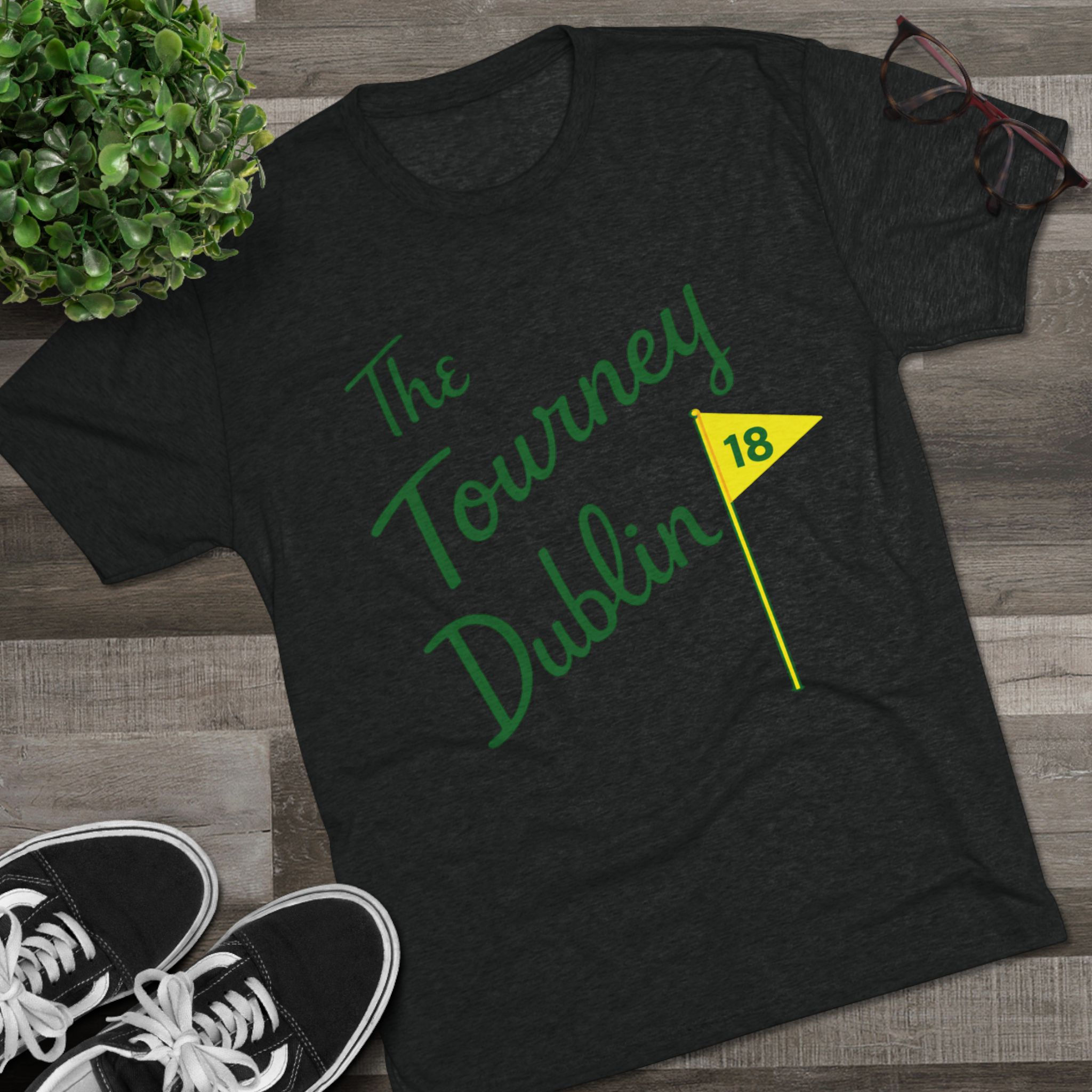 Dublin Golf Tee — "The Tourney" 18th Hole Shirt
