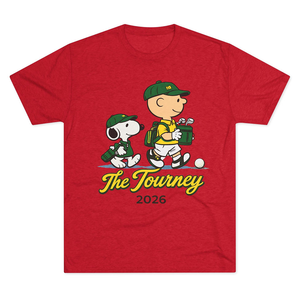 Thumbnail: Golf Tournament Tee — "The Tourney 2026" Crew Shirt
