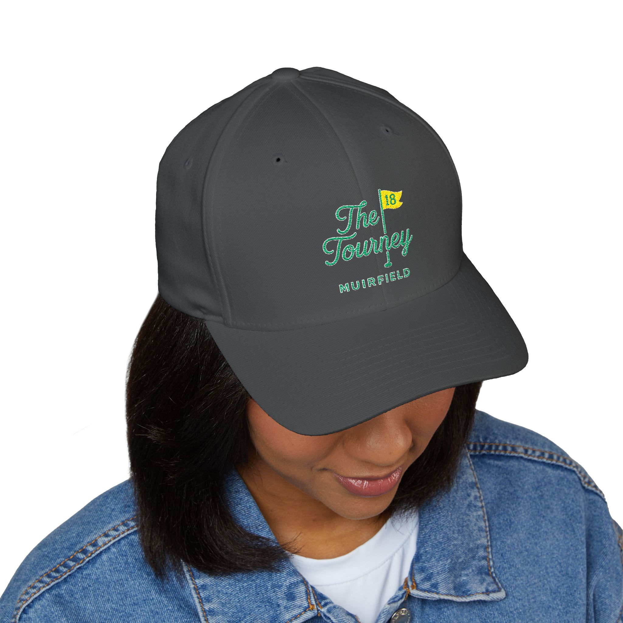 The Tourney Muirfield Embroidered Golf Cap