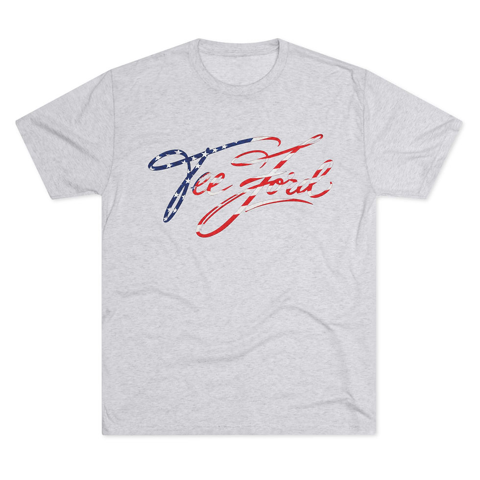 Thumbnail: Patriotic "For God & Country" Crew Tee i
