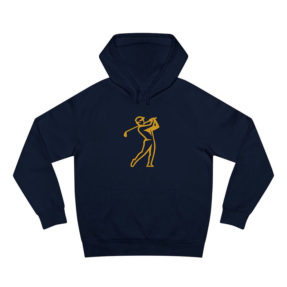Thumbnail: Golf Swing Hoodie — Minimalist Golfer Pullover for Golf Lovers