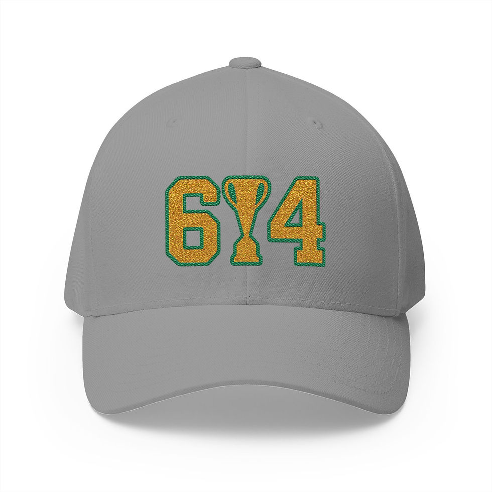 Thumbnail: Embroidered Structured Cap - 614 Trophy Collection
