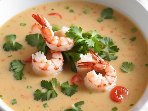 Coconut Shrimp Soup