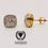 Thumbnail: 14K YELLOW GOLD 0.50CT DIAMOND STUDS