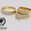 Thumbnail: 10K YELLOW GOLD 2.00CT DIAMOND TRIO SET