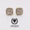 Thumbnail: 14K YELLOW GOLD 0.50CT DIAMOND STUDS
