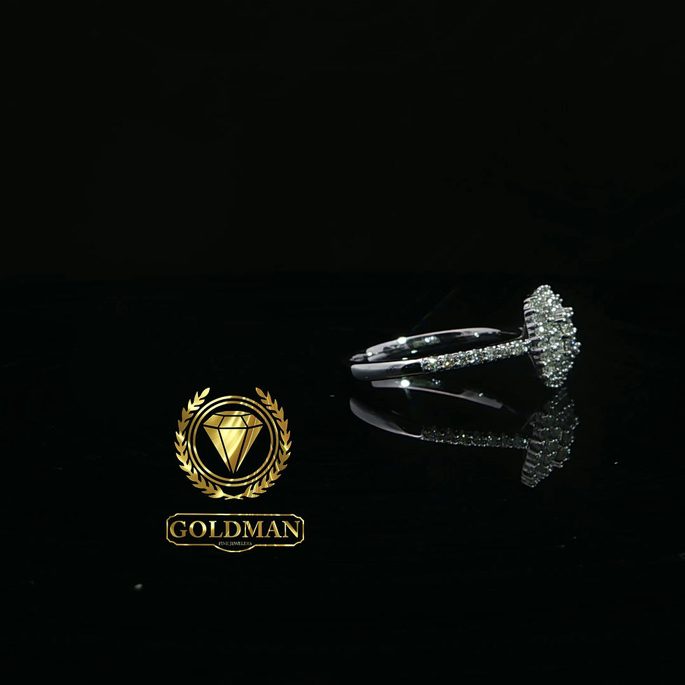 Thumbnail: 14k White\Yellow Gold Natural 0.50ct Diamond Ring
