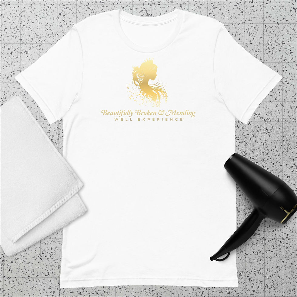 Thumbnail: Beautifully Broken & Mending Well Unisex t-shirt