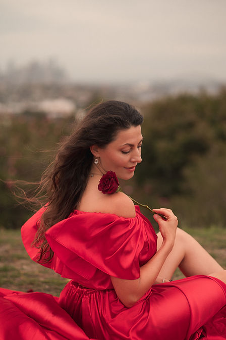 Flying Dress Sydney Birthday Woman Photoshoot