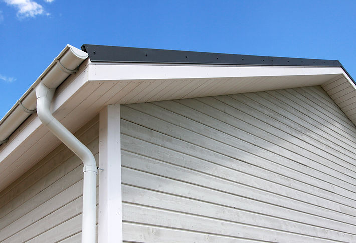 Soffit on a house