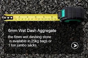 6mm wet dash aggregate