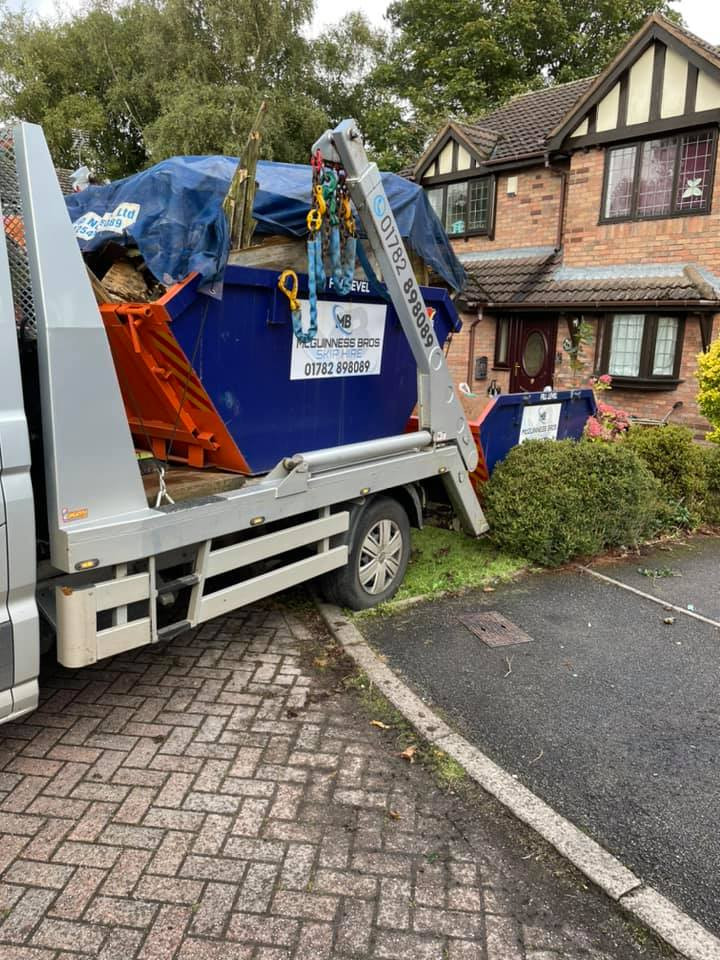 Waste collection McGuinness Bros Skip Hire Stoke