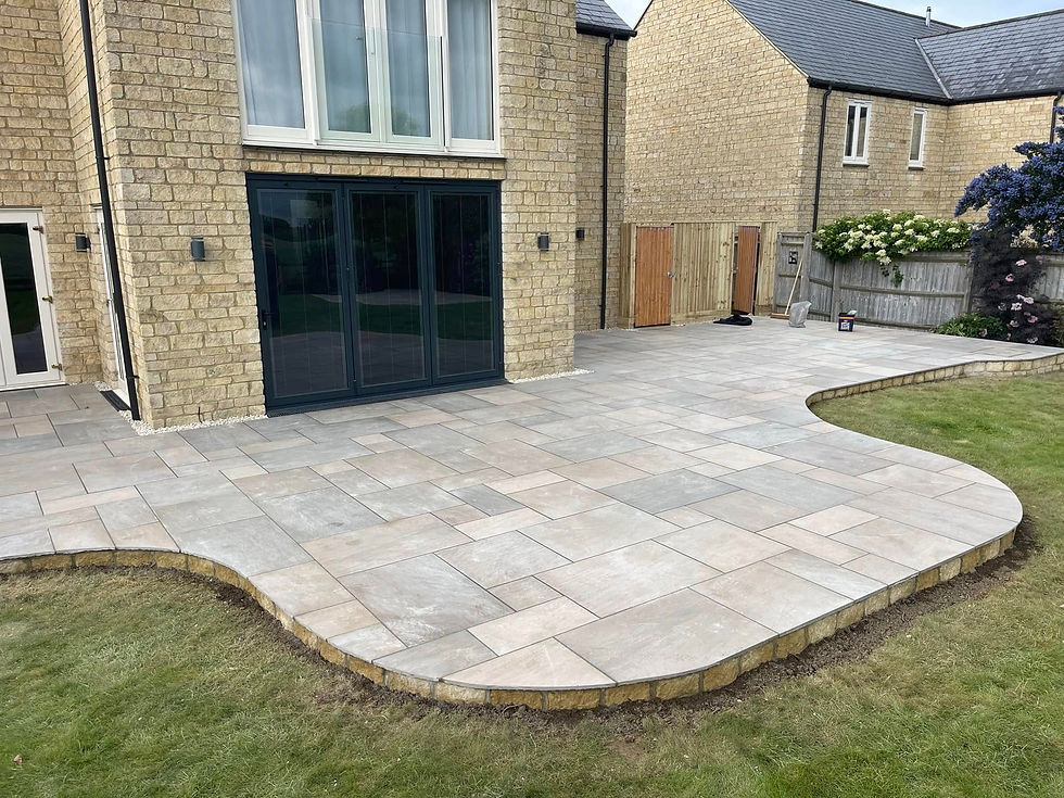 landscaped garden