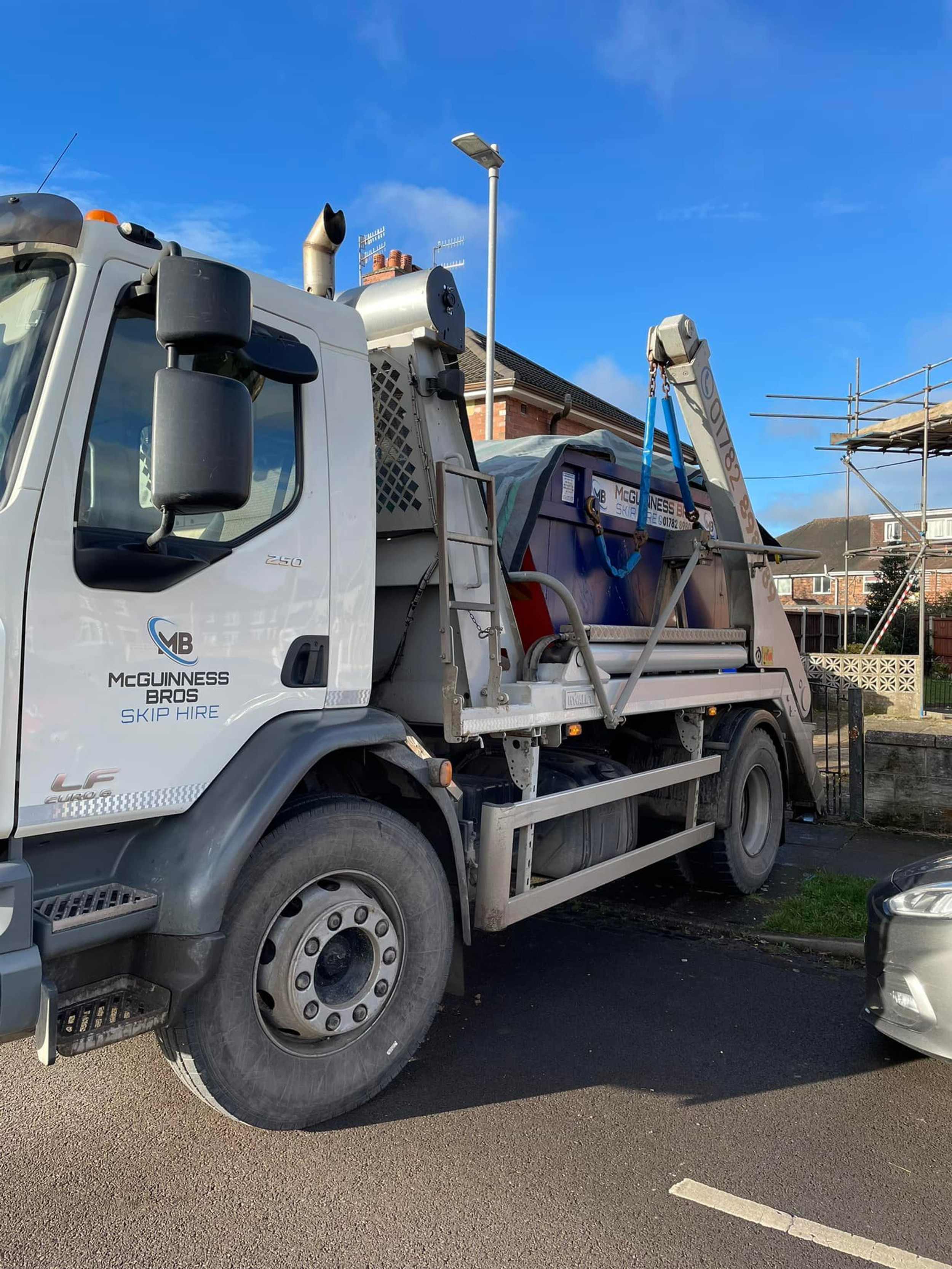 Commercial skips McGuinness Bros Skip Hire Stoke