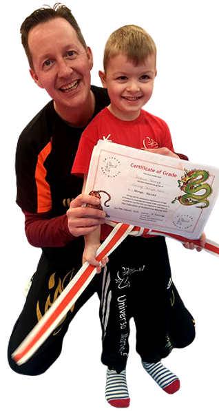 Instructor with student