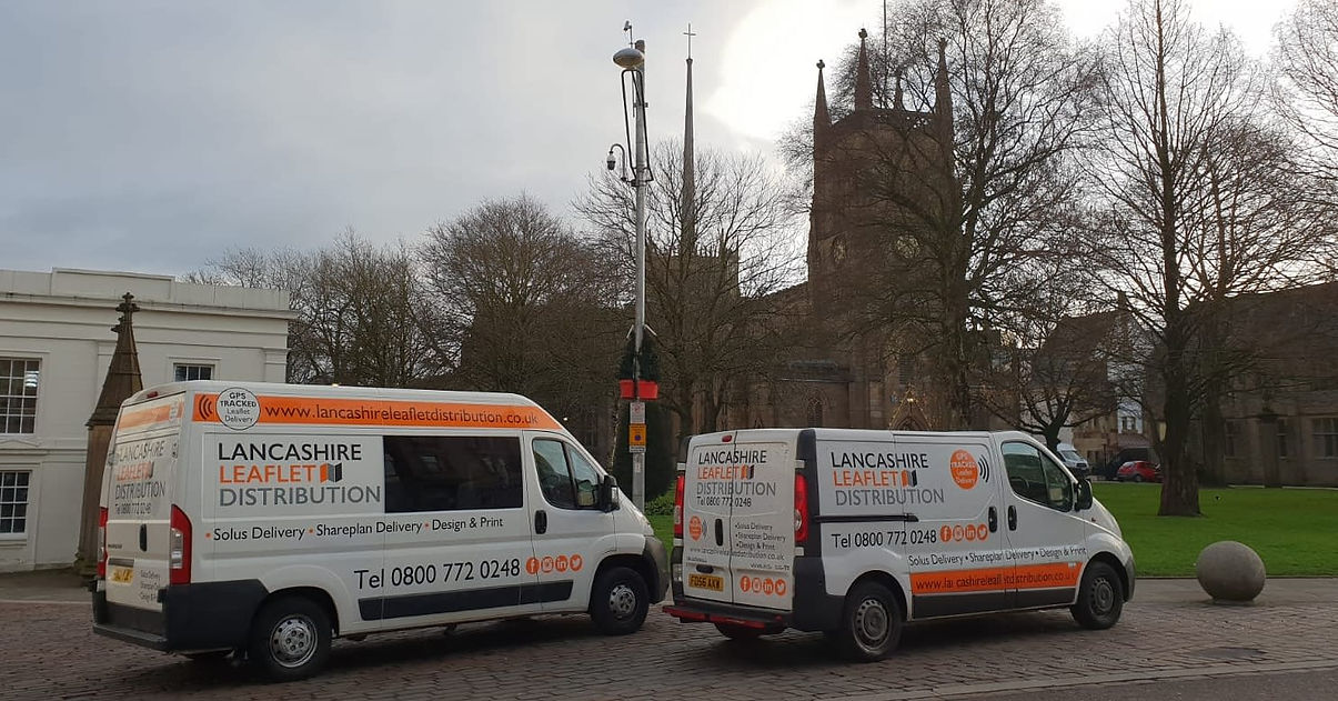 Company vans parked together