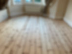 Wooden floor in front room