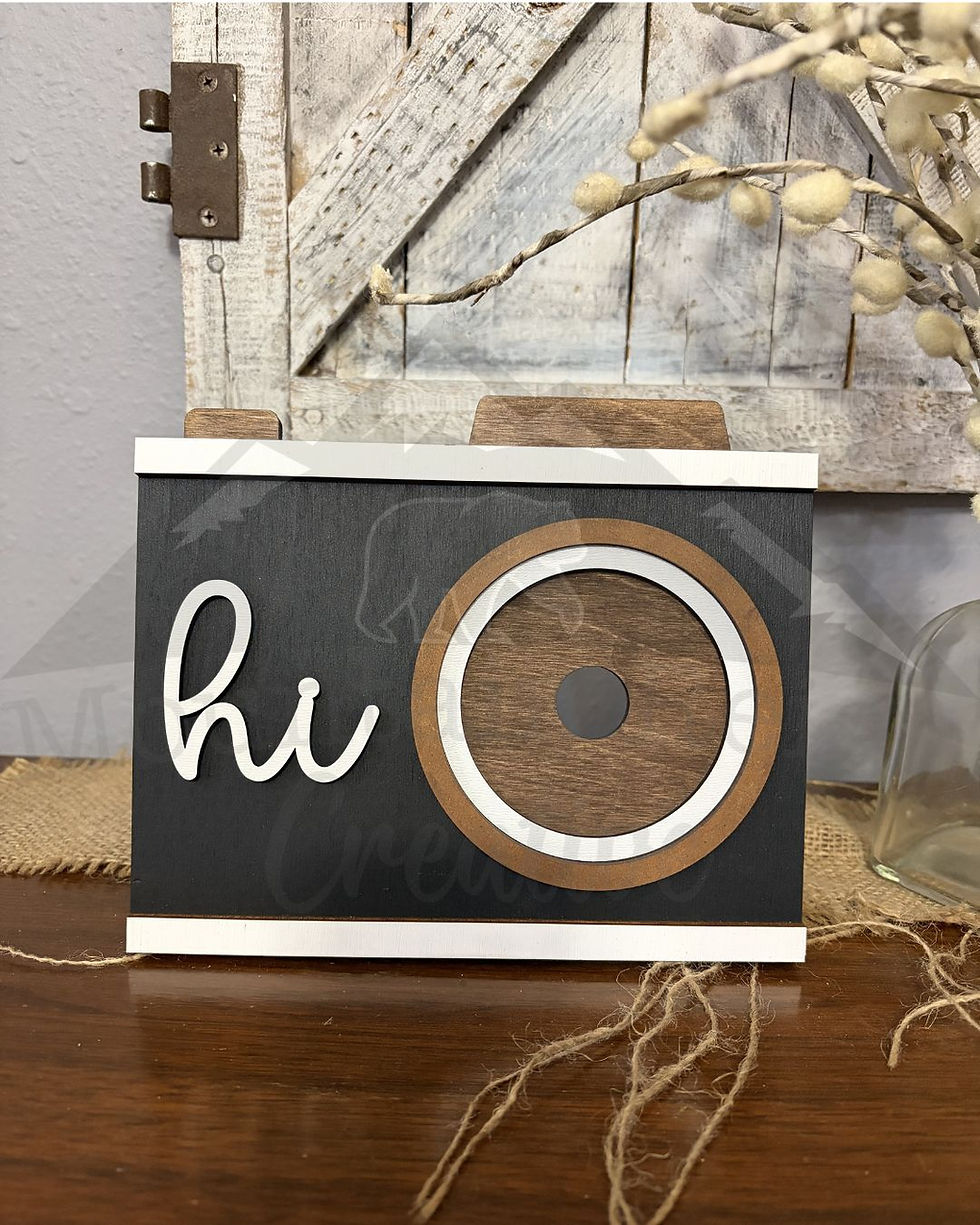 Thumbnail: Camera Frame with 3" Interchangeable Insert