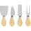 Thumbnail: Bamboo Cheese Set with 4 Tools
