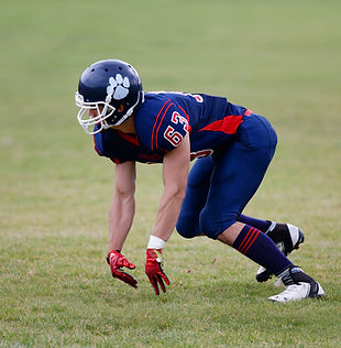 Football Player Running