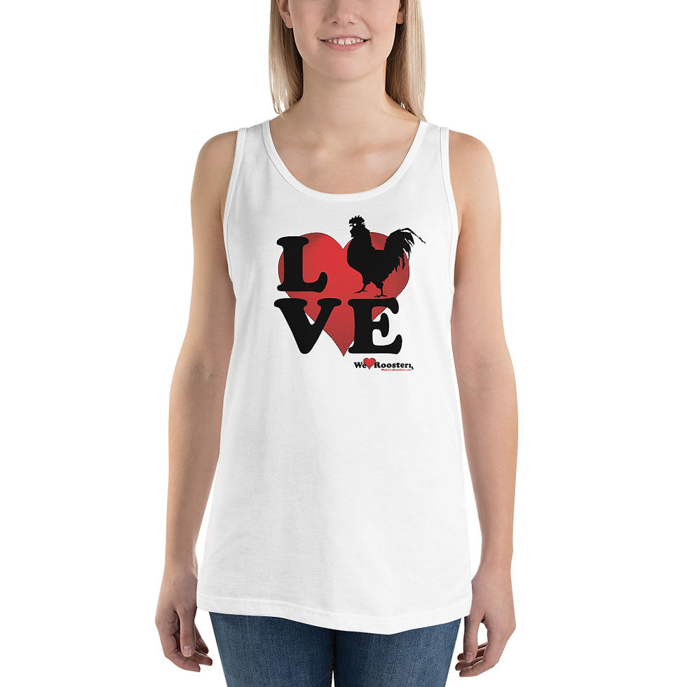 Thumbnail: Women's Tank Top-Love/Rooster