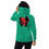 Thumbnail: Women's fleece hoodie -Love/Beaver