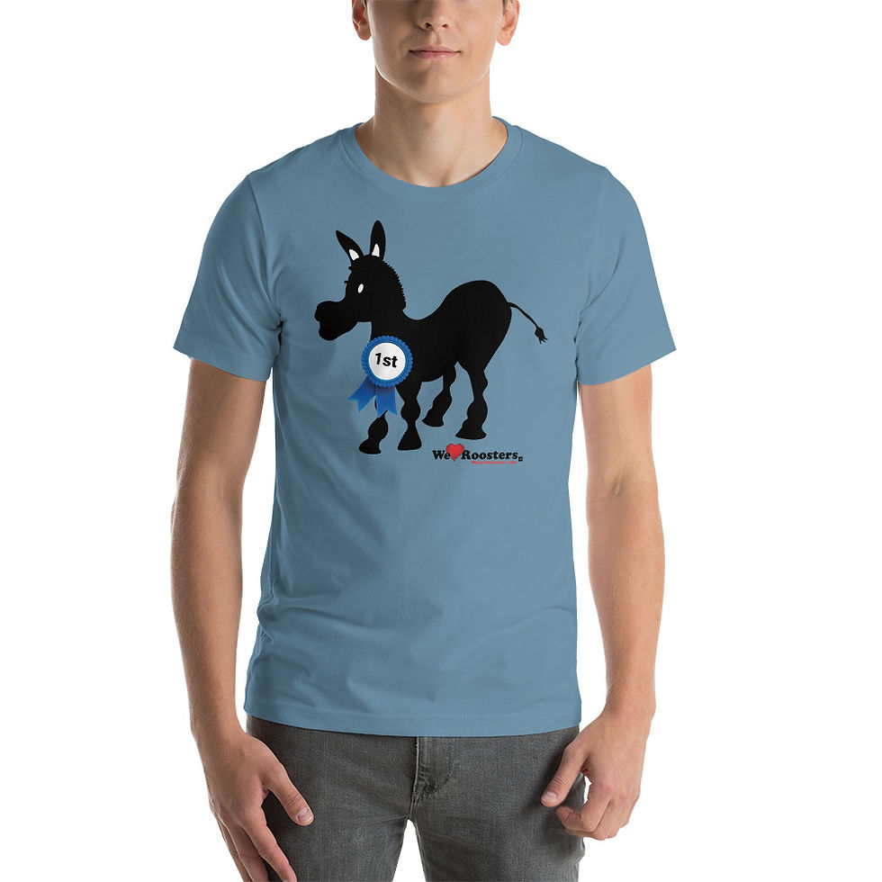 Thumbnail: Men's Short-Sleeve T-Shirt - Donkey 1st Prize