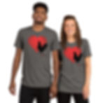 Thumbnail: Short sleeve t-shirt - Heart/Rooster