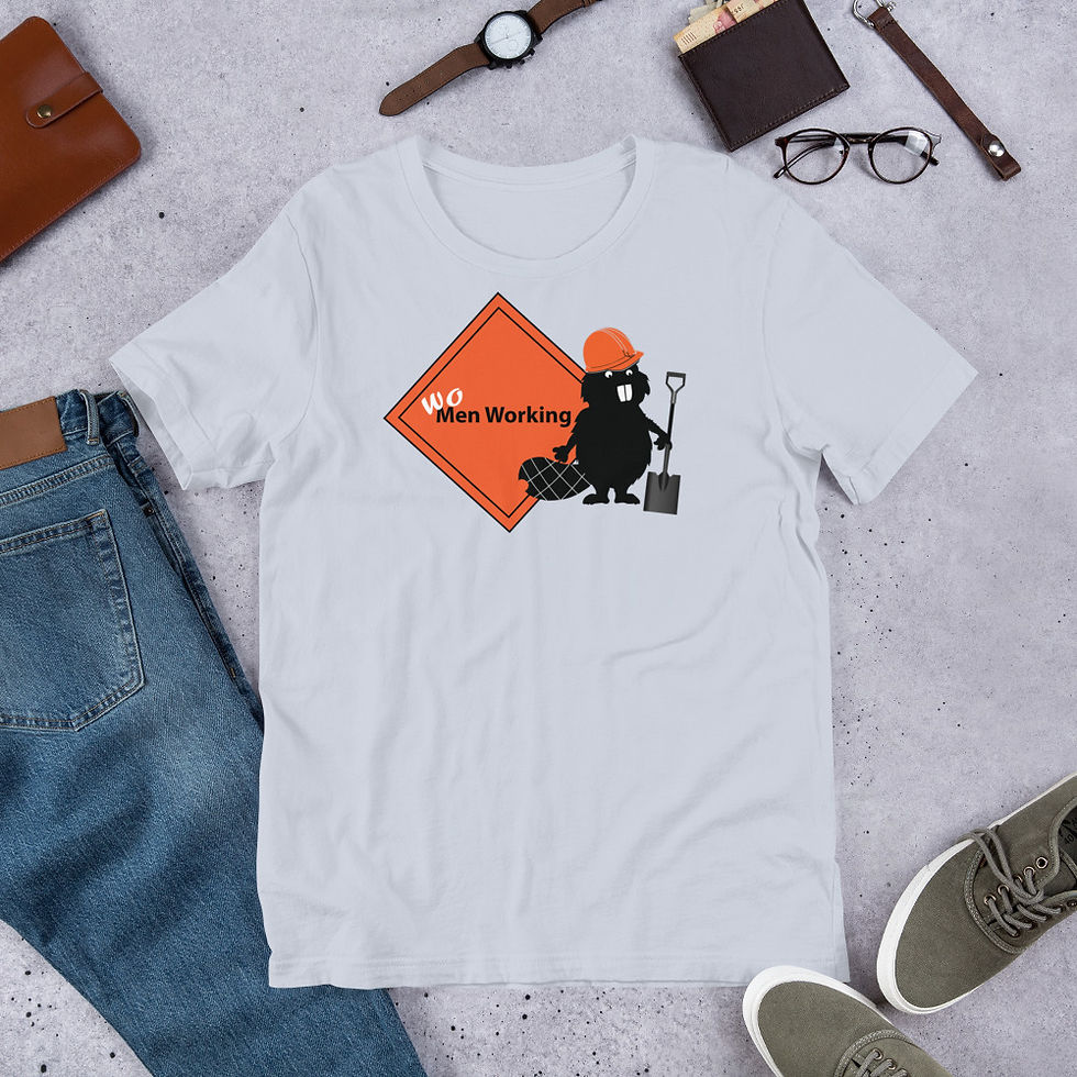 Thumbnail: Women's Short-Sleeve T-Shirt-Beaver/Working