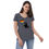 Thumbnail: Women’s recycled v-neck t-shirt- Beaver/Balloon Pride Series