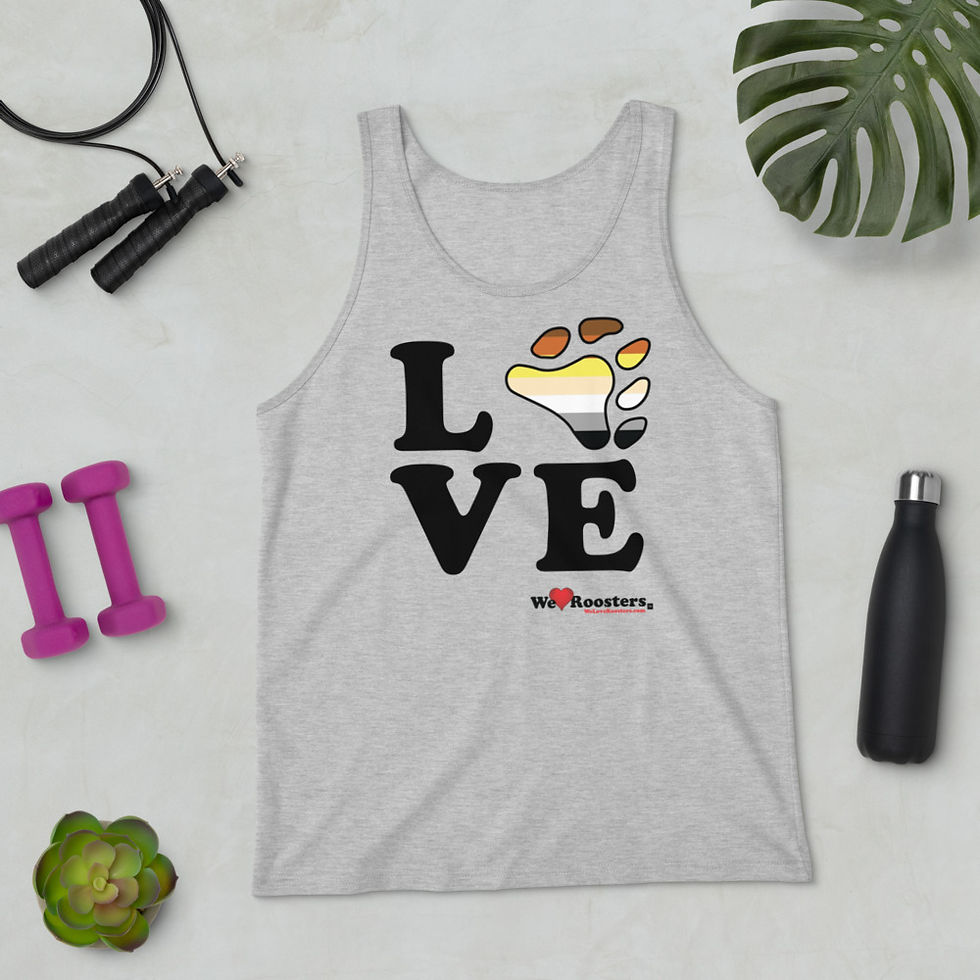 Thumbnail: Men's Tank Top-Love/Bears Claw