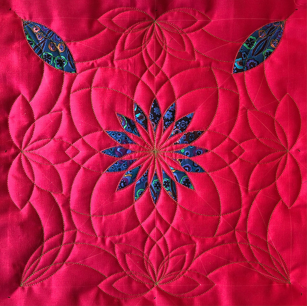 Thumbnail: Petal Power - Printed Quilting Instructions