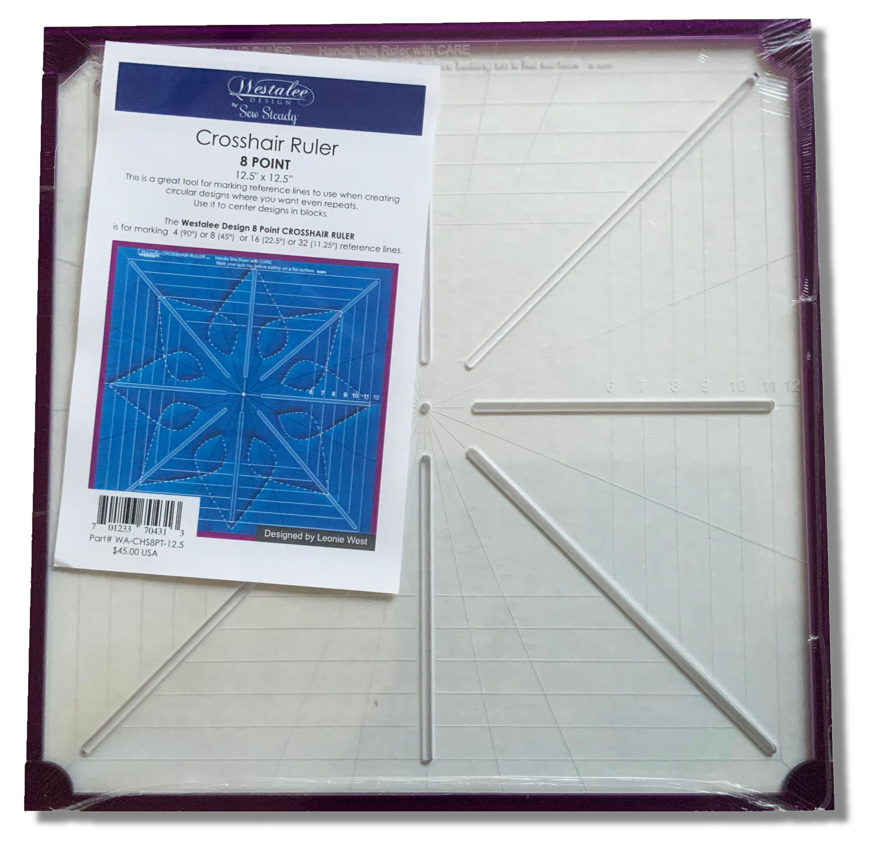 Westalee Design 12.5" 8 POINT CROSSHAIR