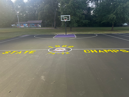 Beechwood basketball courts dedicated to state championship teams