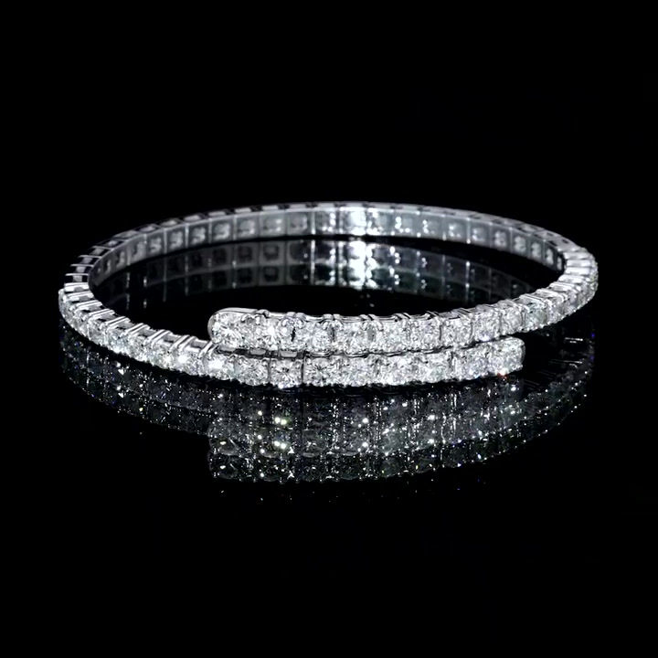 תמונה ממוזערת: סרטון Pirouette Touché Diamond Bracelet SKU: S.8715
