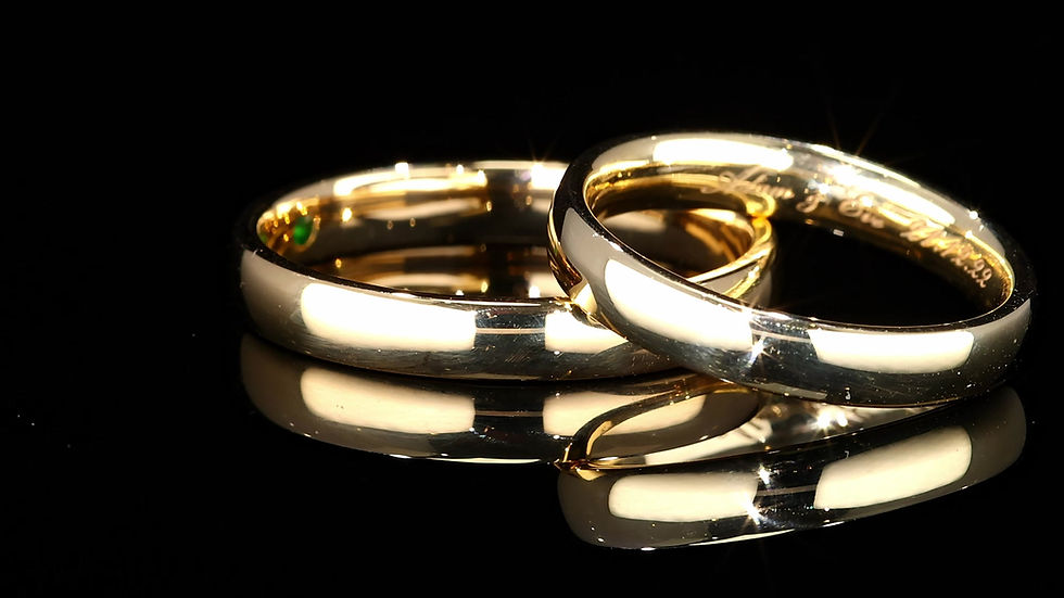 Thumbnail: Wedding bands by S.Schnitzer
